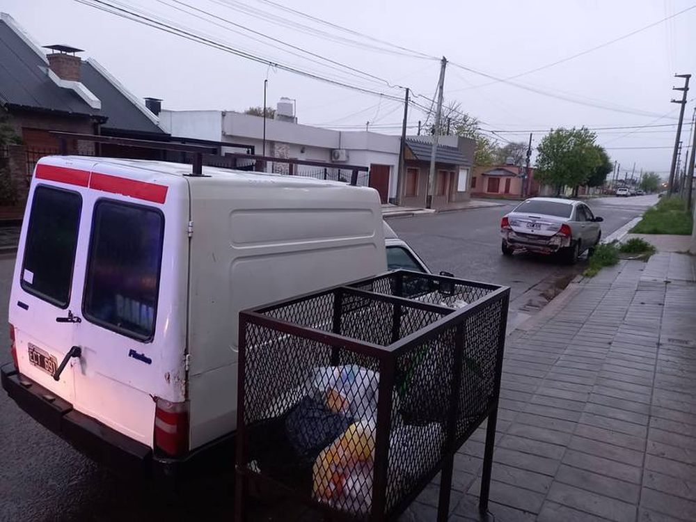 Fiorino camioneta robo Pringles