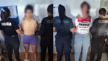 Las detenidas, acusadas de drogar y robar a un mecánico en Pergamino.