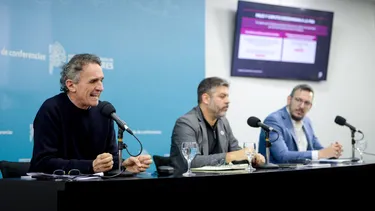 Gabriel Katopodis, Carlos Bianco y Juan Cuattromo.&nbsp;