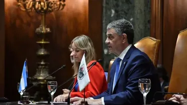 El jefe de Gobierno durante la Asamblea porteña.
