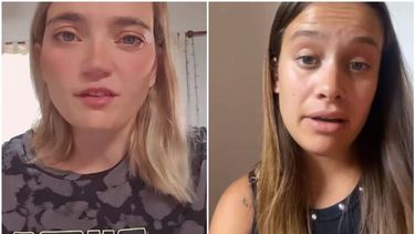 Dos de las mujeres que se animaron a dar su testimonio y a denunciar las amenazas y extorsiones. (Instagram)