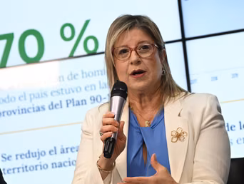 La ministra de Seguridad, Alejandra Monteoliva.