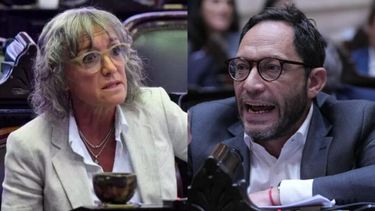 Los legisladores Frade y Ferraro, denunciantes. (Archivo)