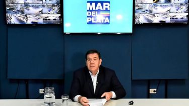 El intendente de General Pueyrredon, Guillermo Montenegro. - La Capital -