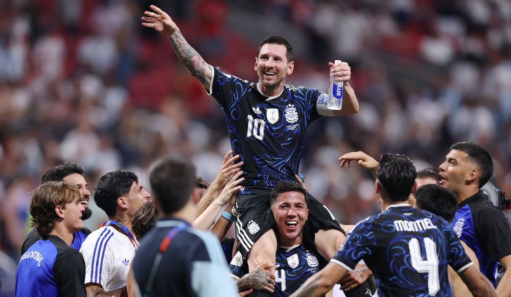 ¿Cómo no llevar en andas al mejor jugador de la historia?