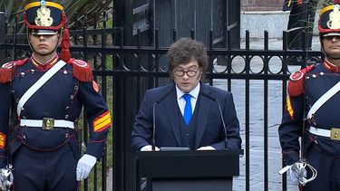 El discurso de Javier Milei en Plaza San Martín