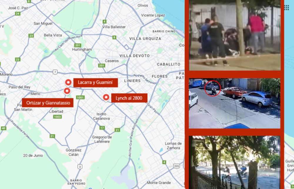 Crímenes en el Oeste del Conurbano. - DIB -