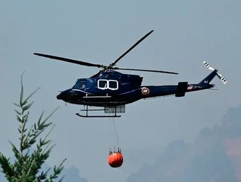 El helicóptero que se cayó en San Juan había participado en muchos salvatajes e incendios.