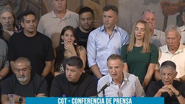 La cúpula de la CGT.&nbsp;