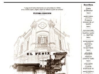 despedida: el diario el fenix de benito juarez deja de editarse en papel