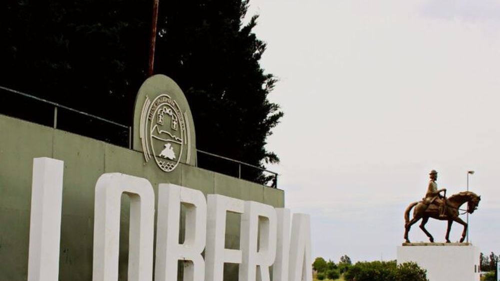 La ciudad bonaerense de Lobería.