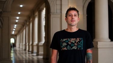 Matías Moscoso (La Plata, 1984), autor de Chanchos en la ruta.&nbsp;