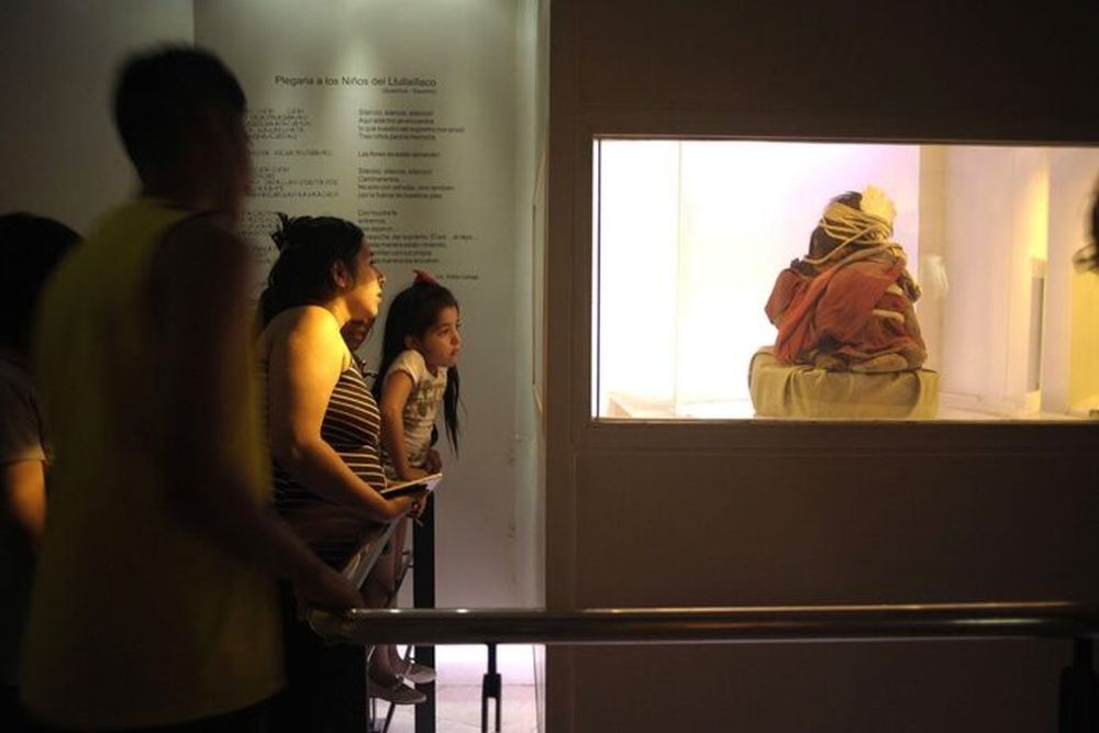 Las momias sorprenden en el Museo de Alta Montaña. (Turismo de Salta)