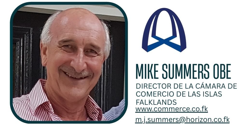 Mike Summers, además de presidir la Cámara de Comercio de las islas, también fue parlamentario. Es isleño de sexta generación.