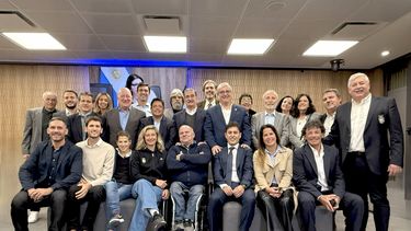 Representantes de los comités Olímpico y Paralímpico de Argentina en la Cámara de Diputados.