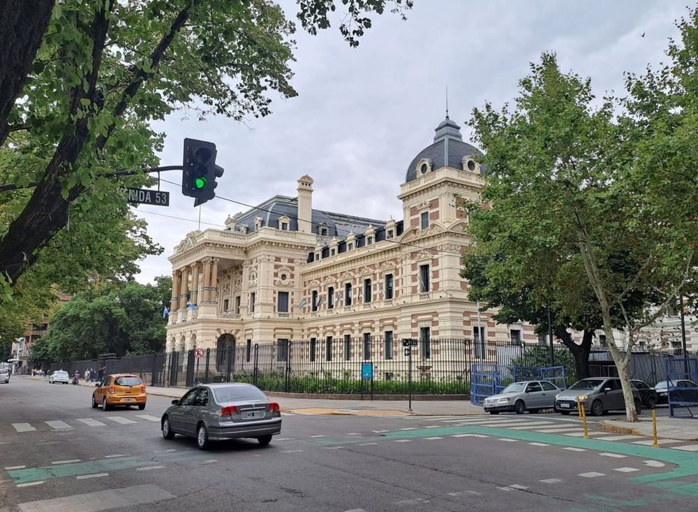 El Palacio de Gobierno de la Provincia de Buenos Aires.&nbsp;