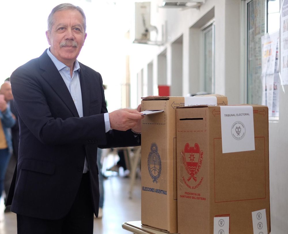 Elías Suárez, nuevo gobernador de la provincia de Santiago del Estero.
