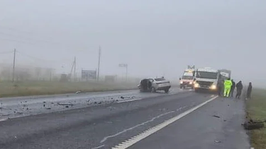 El accidente en la ruta 205.&nbsp;