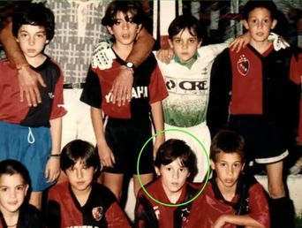 Uno de los últimos equipos que integró Messi en Newells.