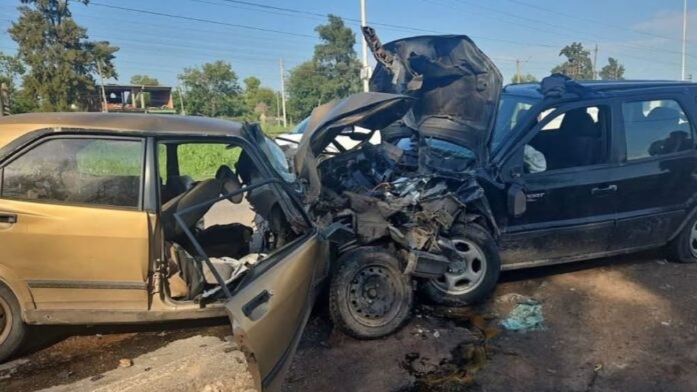 El impactante accidente sobre la ruta 7, en General Rodríguez.