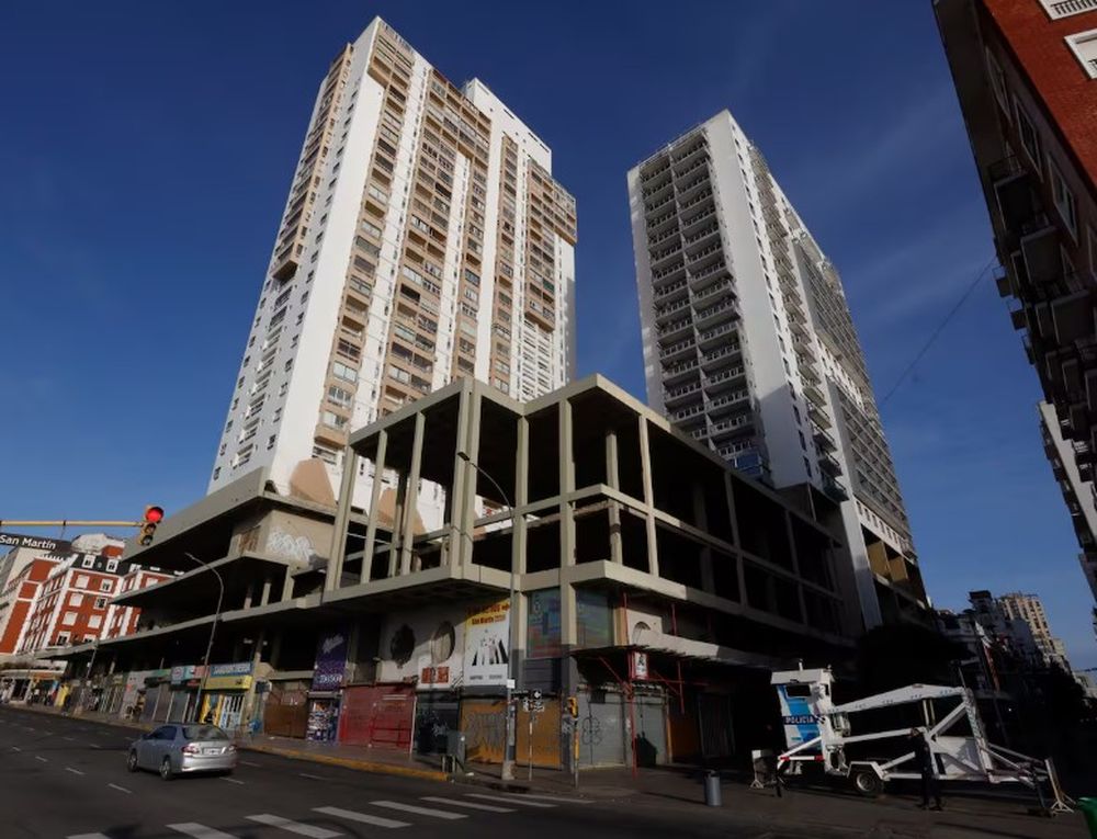 El Bristol Center, en pleno centro de Mar del Plata.