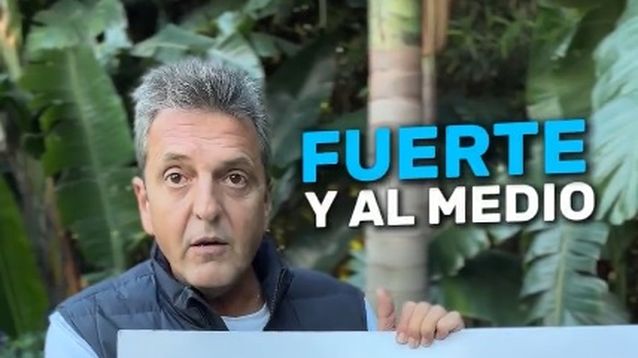 Sergio Massa explicó cómo votar este domingo.
