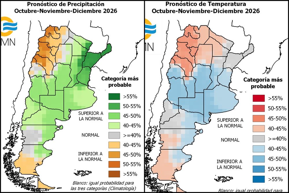 El último tramo del año será más lluvioso y frío que lo normal en todo el territorio bonaerense.&nbsp;