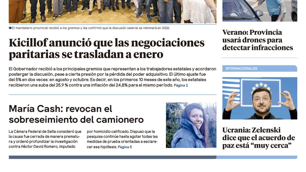 Edición impresa 23/12/2025