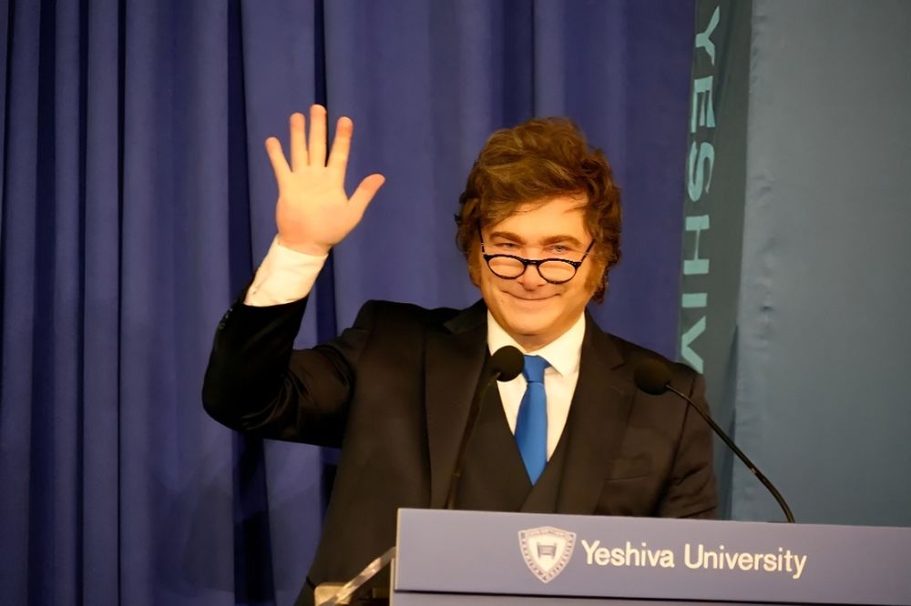 El presidente Javier Milei en Nueva York.