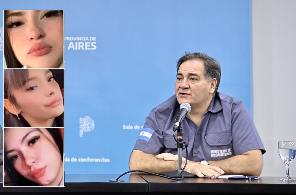 El ministro de Seguridad bonaerense analizó los avances de la investigación del triple crimen de Florencio Varela. (DIB)&nbsp;