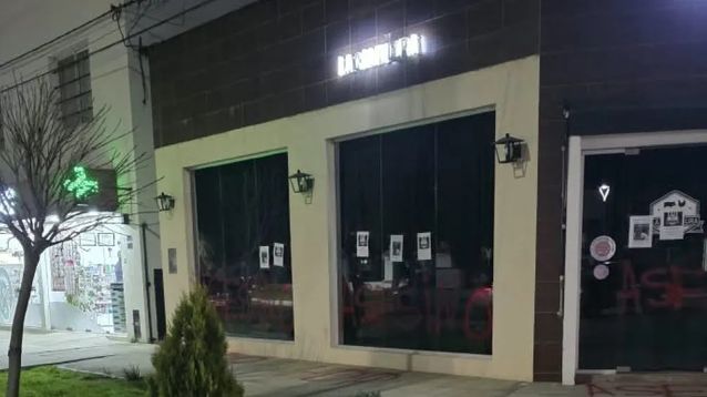 La carnicería clausurada en Bolívar.