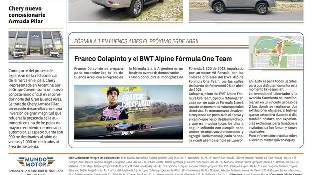 Semana del 2 al 8 de abril de 2026