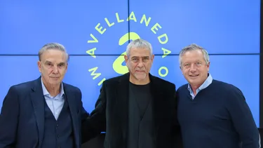 Miguel Pichetto, JOrge Ferraresi y Emilio Monzó.