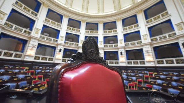 Una banca de la Legislatura de la provincia de Buenos Aires. (DIB/Archivo)