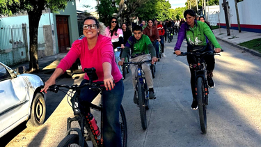 Todo sobre ruedas para los jóvenes de Roque Pérez.