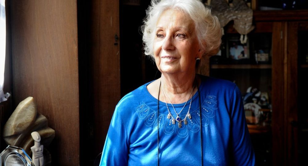 Estela Barnes de Carlotto, presidenta de la Asociación Abuelas de Plaza de Mayo.&nbsp;