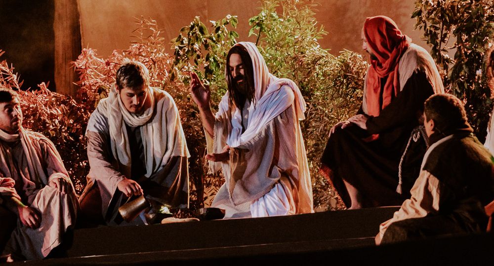 La recreación de la Pasión de Jesús, un clásico en General Madariaga.