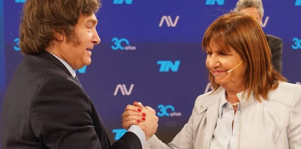 politica milei bullrich a dos vocesfotos martin bonetto