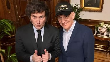 El presidente Javier Milei y el diputado nacional José Luis Espert.