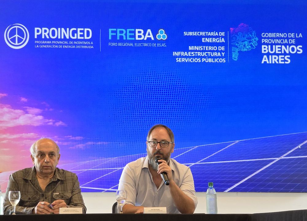 El subsecretario de Energía bonaerense,&nbsp;Gastón Ghioni.