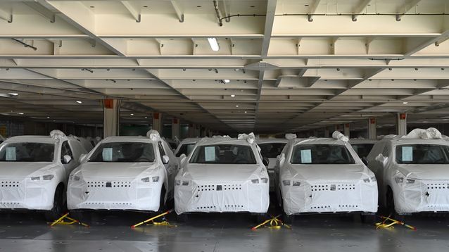 Los autos eléctricos e híbridos de la compañía china BYD que llegaron a Argentina el 20 de enero.