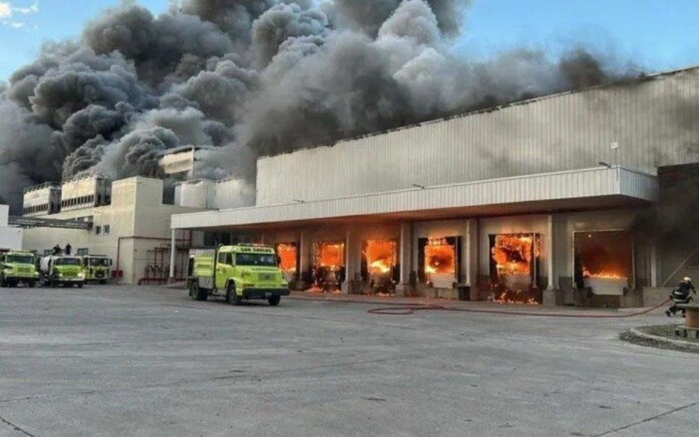El incendio en el frigorífico. - El Día -