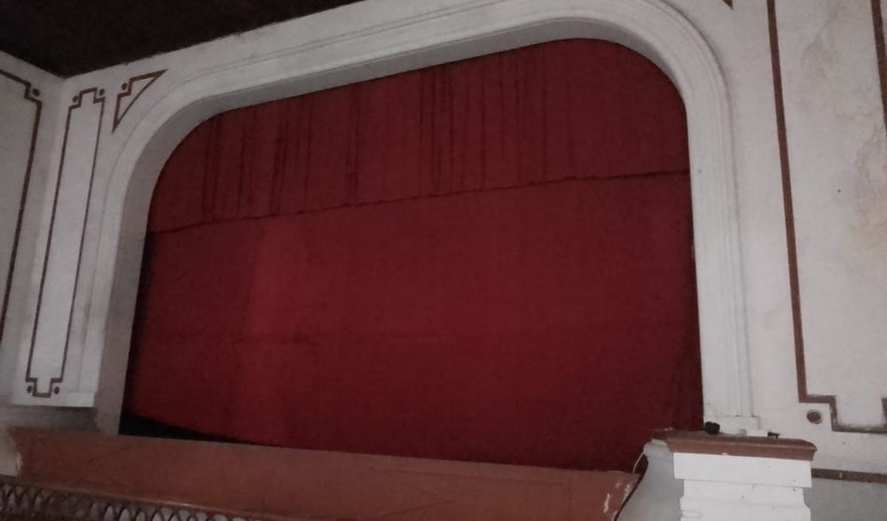 El escenario del Teatro Argentino. El escenario del Teatro Argentino.