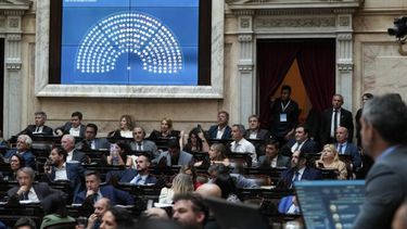 La Cámara de de Diputados sin quorum.
