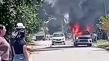 Incidentes después de un crimen en Máximo Paz, partido de Cañuelas.