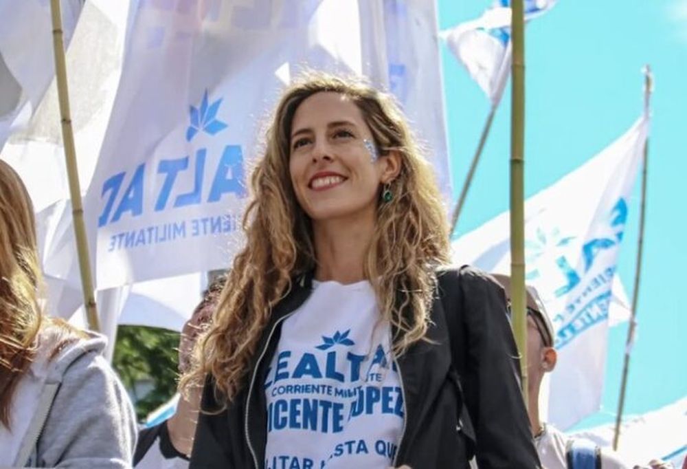 Alexia Abaigar, la funcionaria detenida. (X)