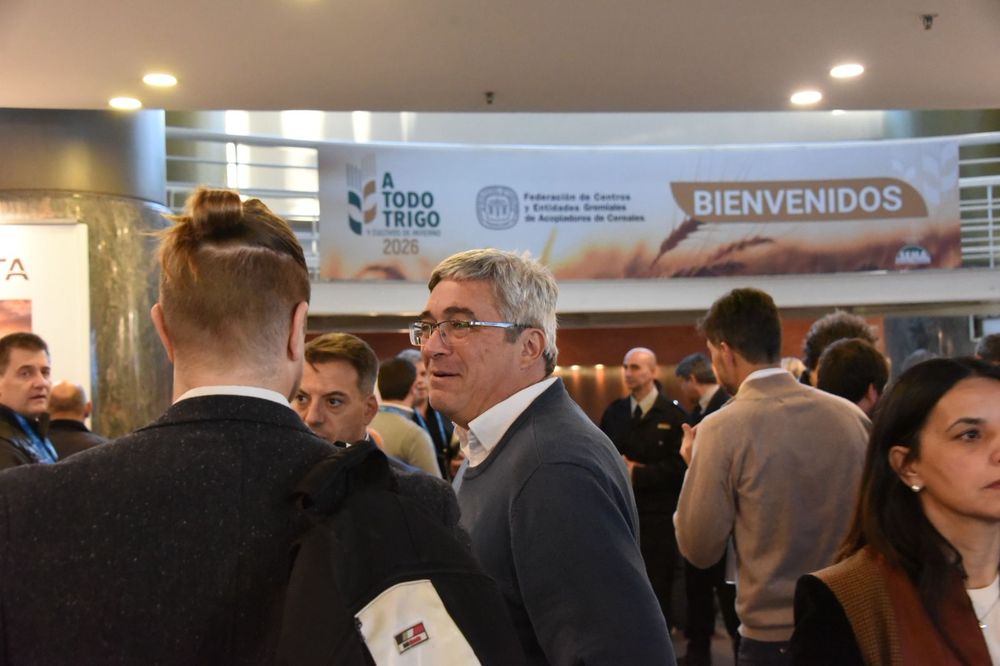 El ministro de Desarrollo Agrario bonaerense Javier Rodriguez en A Todo Trigo 2026.