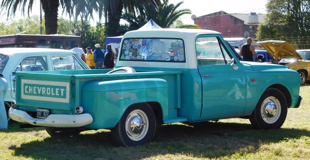 La Chevrolet C 10.
