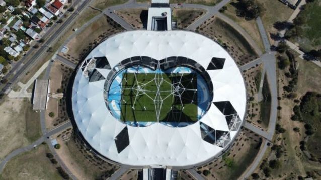 El Estadio Único Ciudad de La Plata. - Archivo -