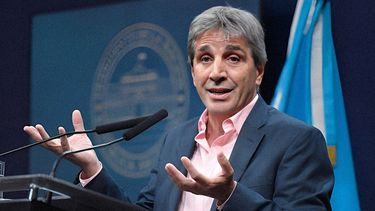 El ministro de Economía, Luis Caputo.